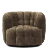 Arosa Swivel Fauteuil, Bruin
