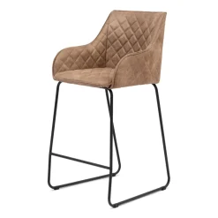 Barstoel Frisco Drive, Camel, Pellini