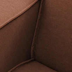 Bellagio Outdoor Corner Left, sunbrella source, padouk