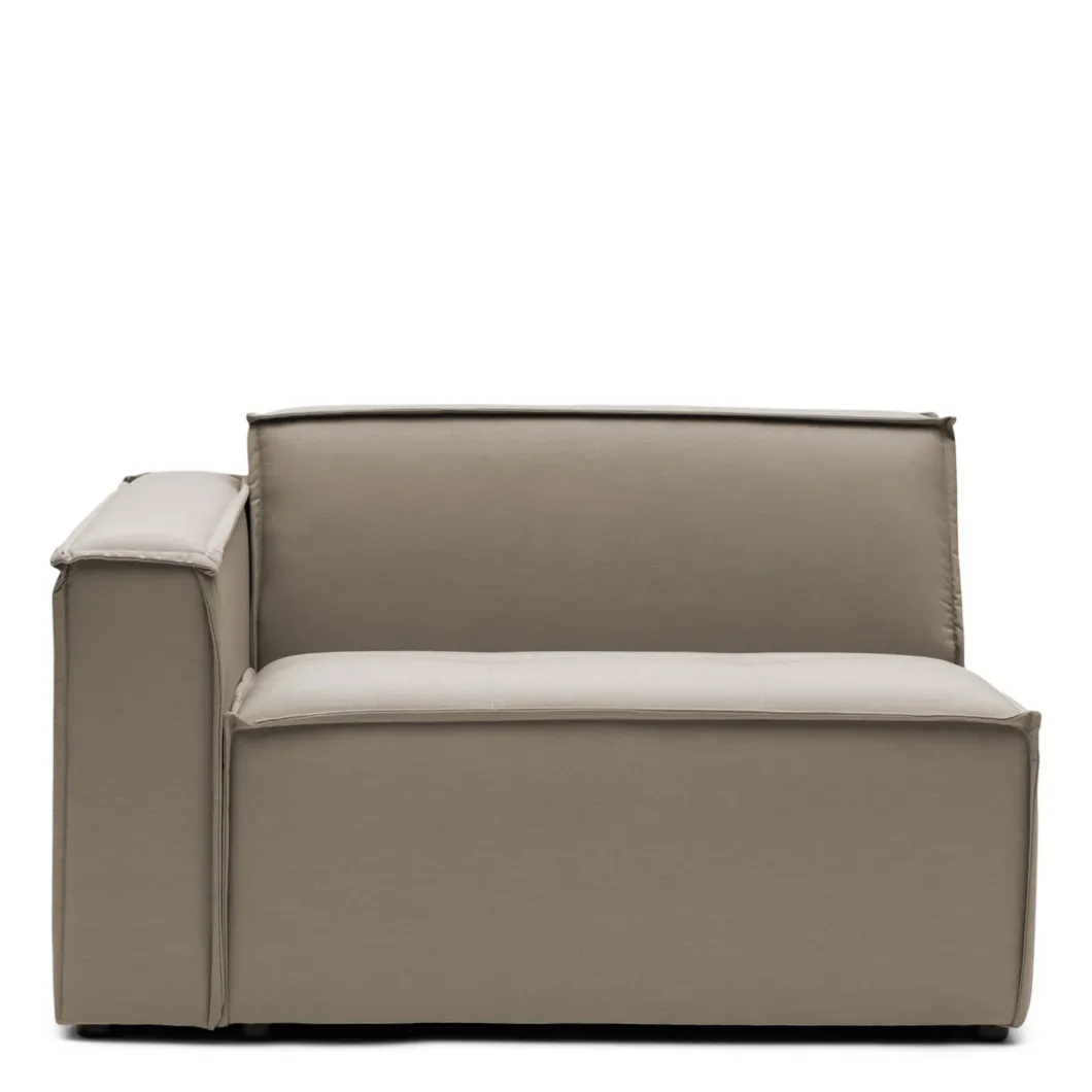 Bellagio Outdoor Corner Left, sunbrella source, oak