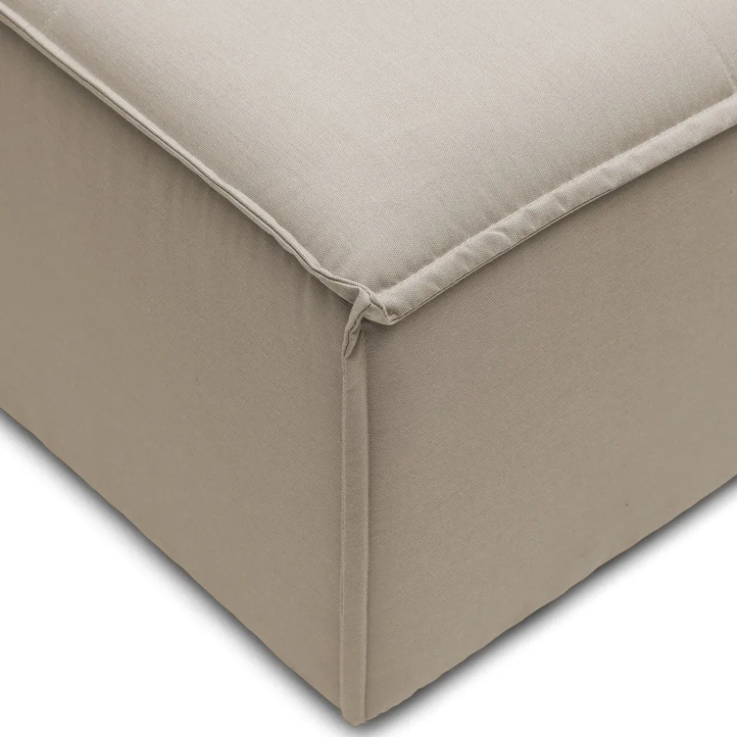 Bellagio Outdoor Corner Left, sunbrella source, oak