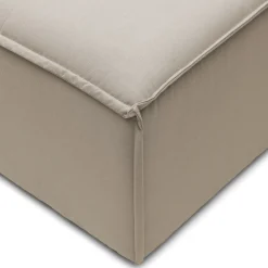 Bellagio Outdoor Corner Right, sunbrella source, oak