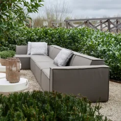 Bellagio Outdoor Corner Right, sunbrella source, oak