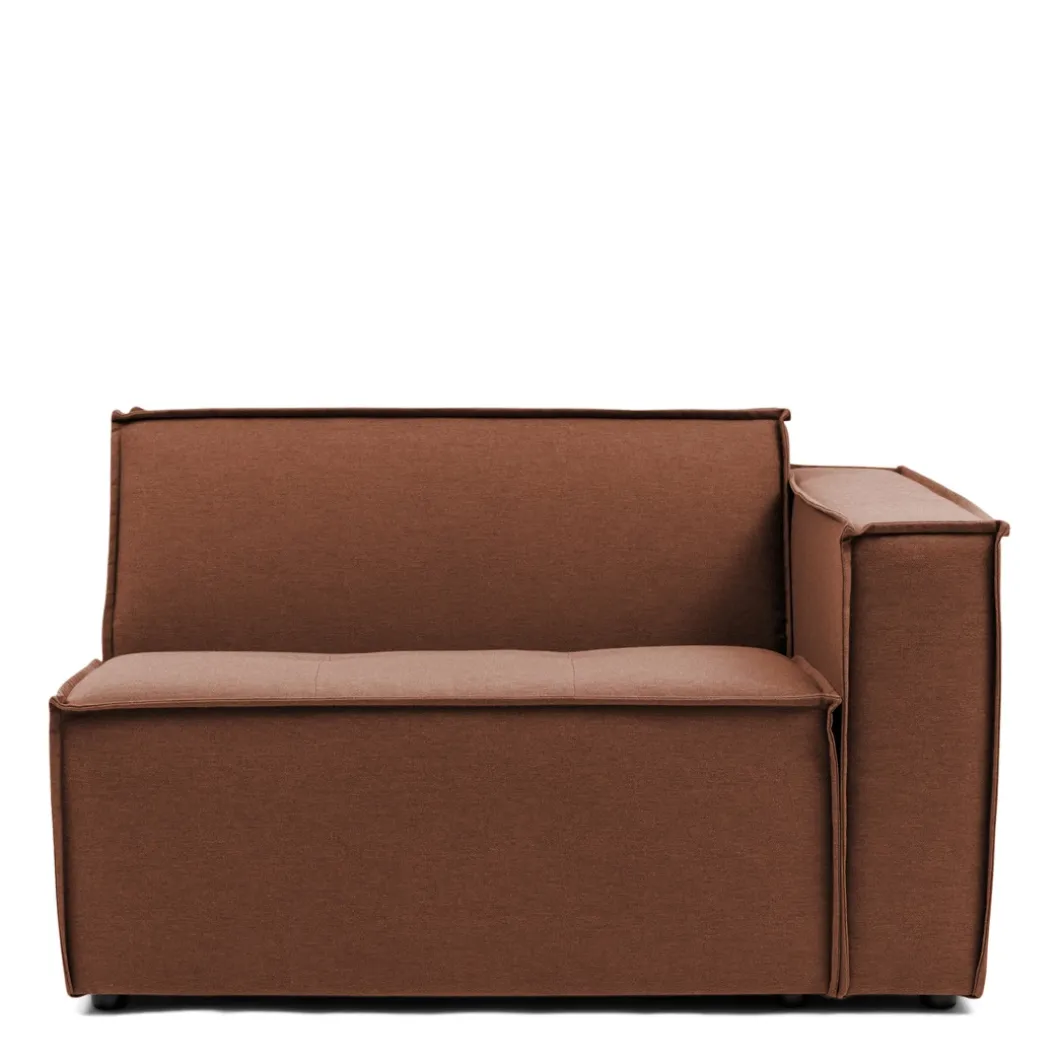 Bellagio Outdoor Corner Right, sunbrella source, padouk