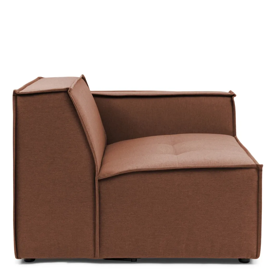 Bellagio Outdoor Corner Right, sunbrella source, padouk