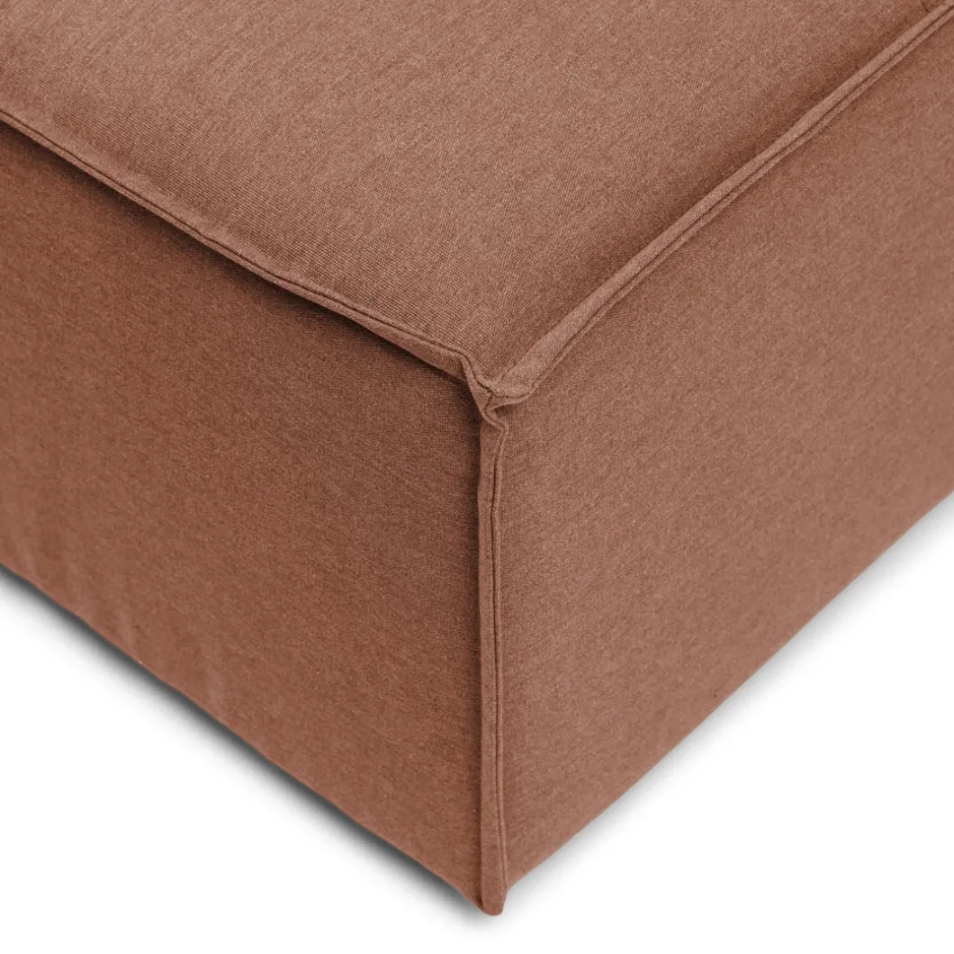 Bellagio Outdoor Corner Right, sunbrella source, padouk