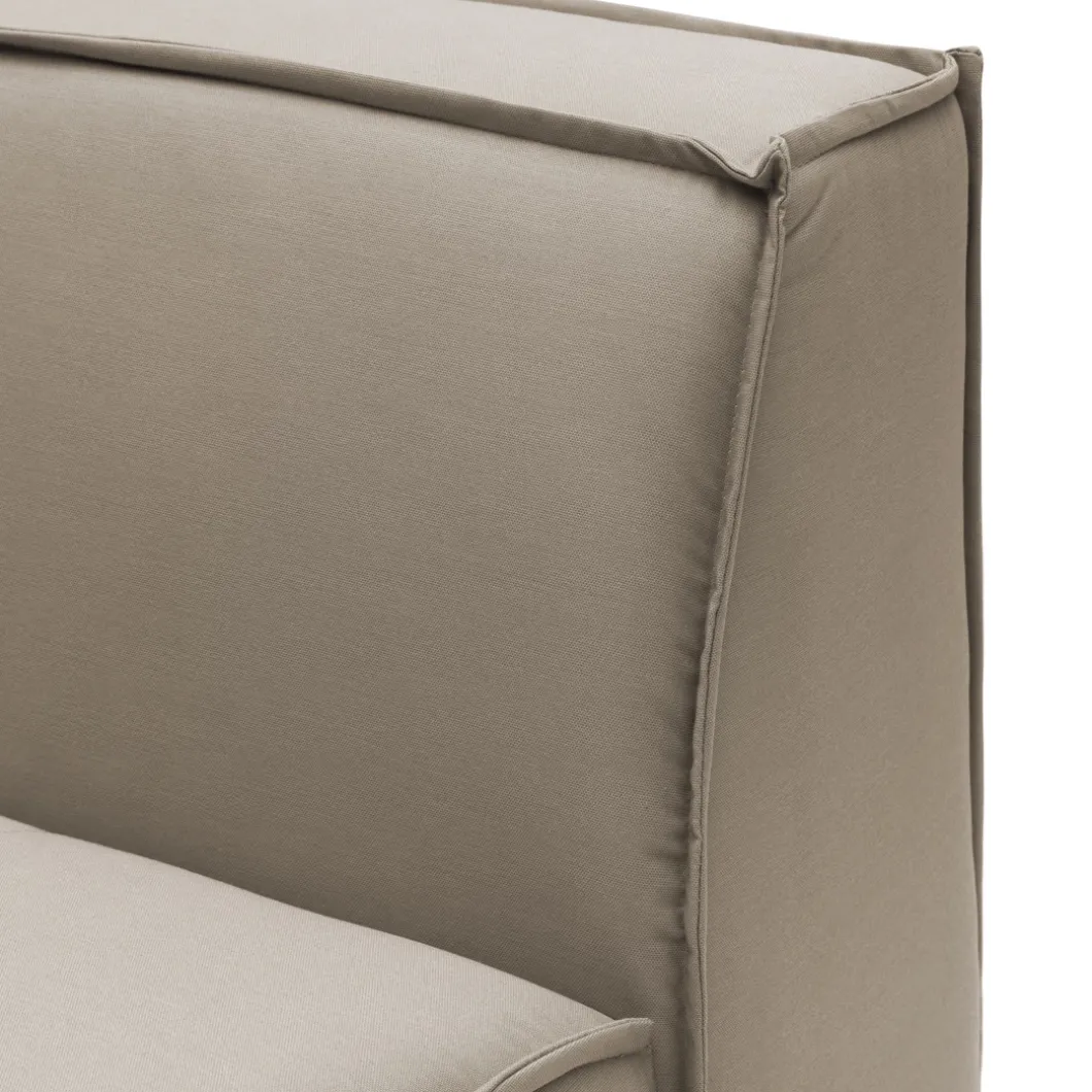 Bellagio Outdoor Corner, sunbrella source, oak