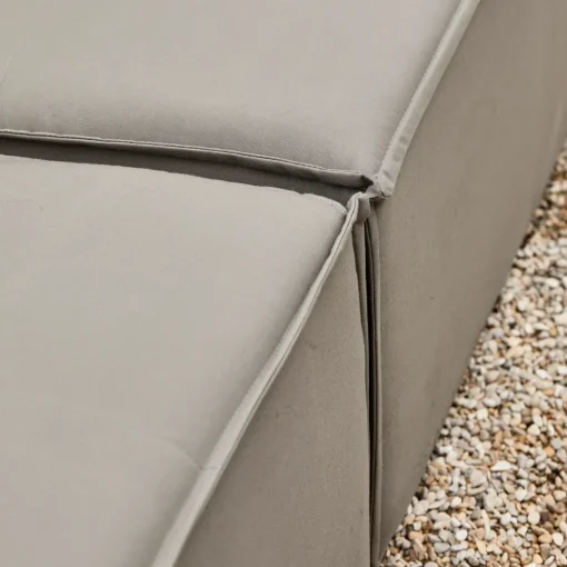 Bellagio Outdoor Corner, sunbrella source, oak