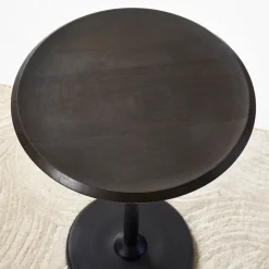 Bijzettafel Capri, Zwart
