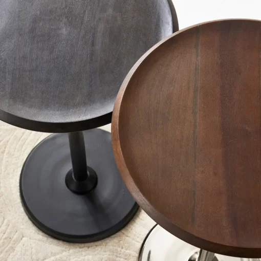 Bijzettafel Capri, Zwart