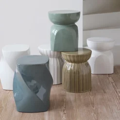 Bijzettafel Vigo Puur Wit 40CM