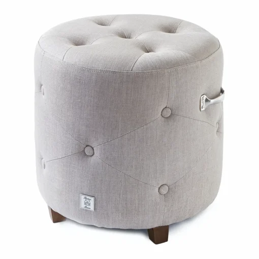 Bowery Footstool Soft Walnut XSX