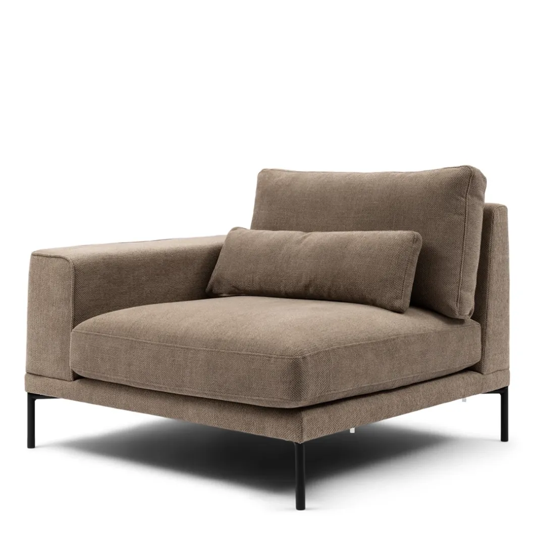 Bowie Club Corner with Arm Left, celtic weave, melting silver