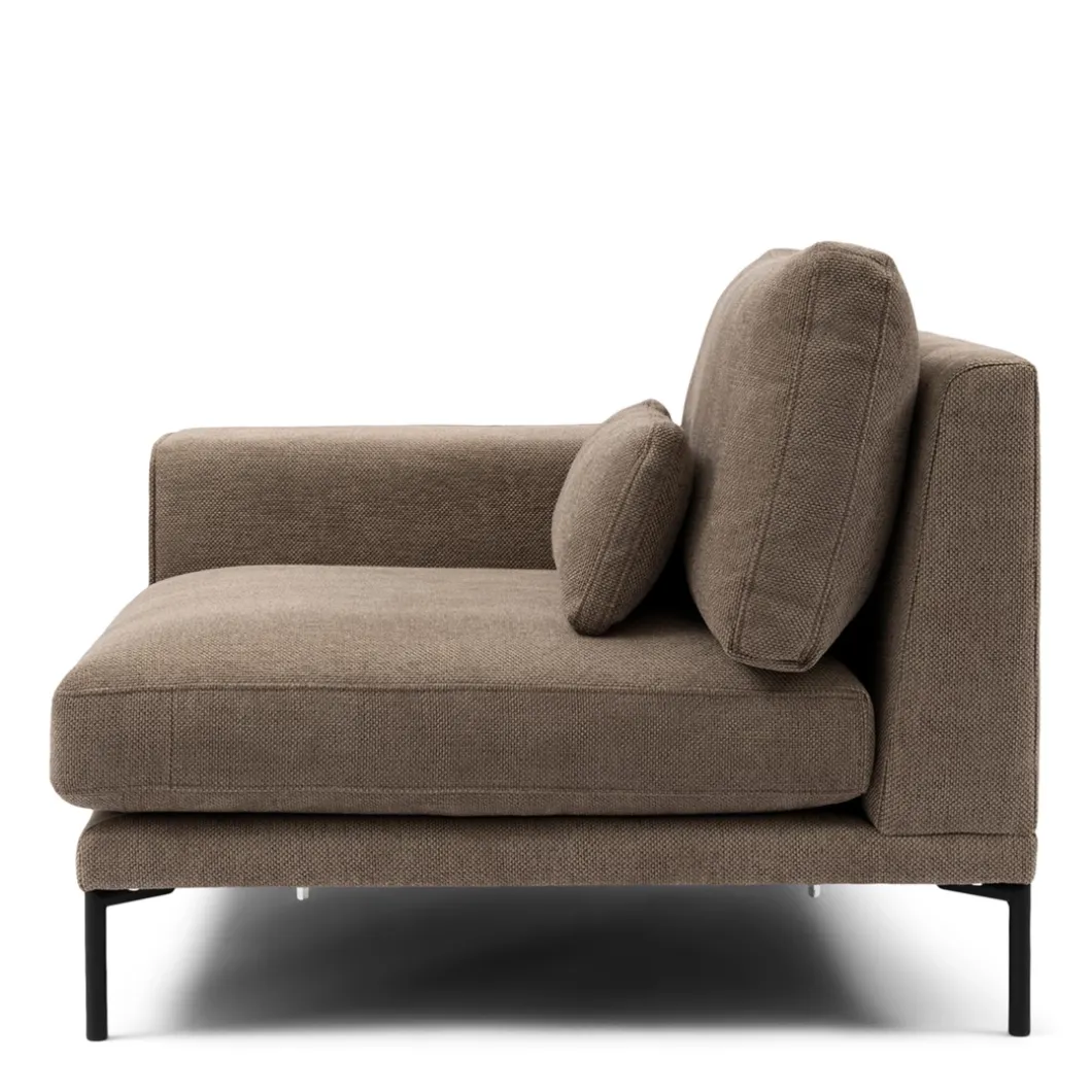 Bowie Club Corner with Arm Left, celtic weave, melting silver