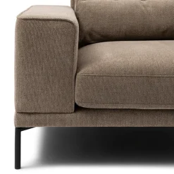 Bowie Club Corner with Arm Left, celtic weave, melting silver