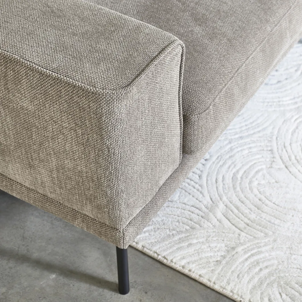 Bowie Club Corner with Arm Left, celtic weave, melting silver