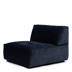 Brandon Center, velvet, estate blue