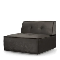 Brandon Center, velvet, grimaldi grey