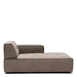 Brandon Chaise Longue Right, celtic weave, melting silver