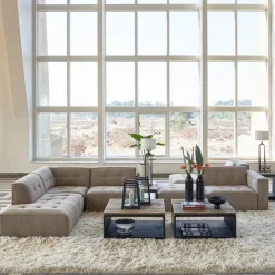 Brandon Chaise Longue Right, celtic weave, melting silver