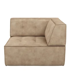 Brandon Corner, velvet, golden beige