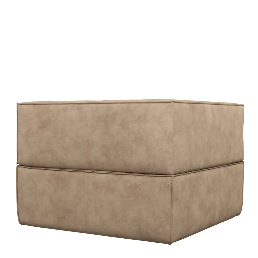 Brandon Corner, velvet, golden beige