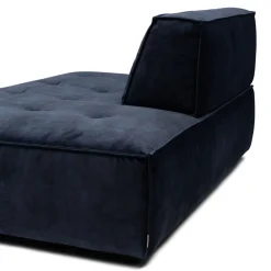 Brandon Lounger Right, velvet, estate blue