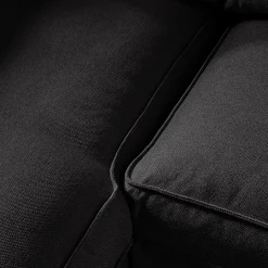 Chaise Longue Bank Links Brompton Cross, Basic Black