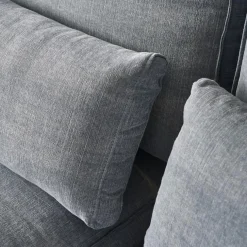 Chaise Longue Bank Links Brompton Cross, Ice Blue