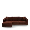 Chaise Longue Bank Links Kendall, Chestnut