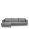 Chaise Longue Bank Links Kendall, Grey