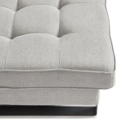 Chaise Longue Bank Links West Houston, Ash Grey