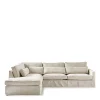 Chaise Longue Bank Links Brompton Cross, Flanders Flax