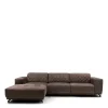 Chaise Longue Bank Links Marciana, Brown Sugar