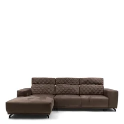 Chaise Longue Bank Links Marciana, Brown Sugar