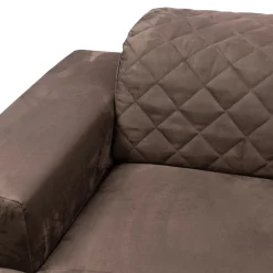 Chaise Longue Bank Links Marciana, Brown Sugar