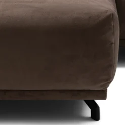 Chaise Longue Bank Links Marciana, Brown Sugar