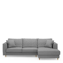 Chaise Longue Bank Rechts Kendall, Grey
