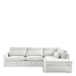 Chaise Longue Bank Rechts Brompton Cross, Alaskan White