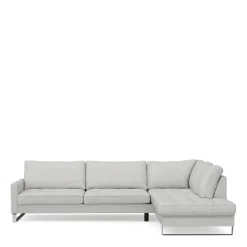 Chaise Longue Bank Rechts West Houston, Ash Grey