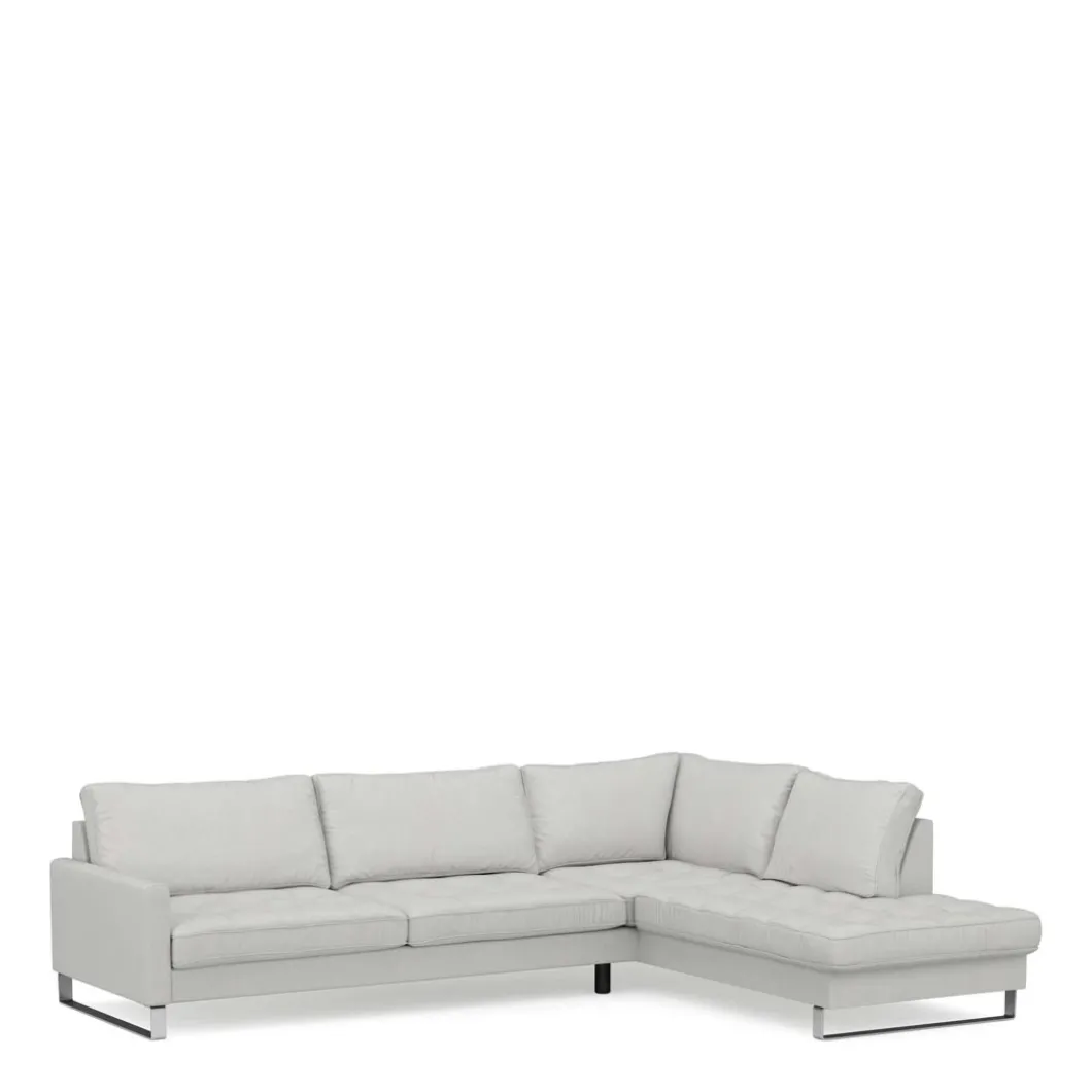 Chaise Longue Bank Rechts West Houston, Ash Grey