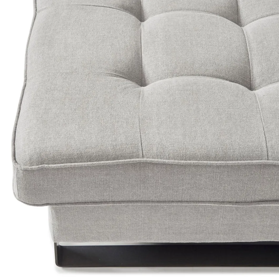 Chaise Longue Bank Rechts West Houston, Ash Grey