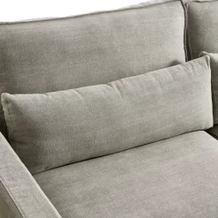 Chaise Longue Bank Rechts Brompton Cross, Stone