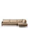 Chaise Longue Bank Rechts West Houston, Golden Beige