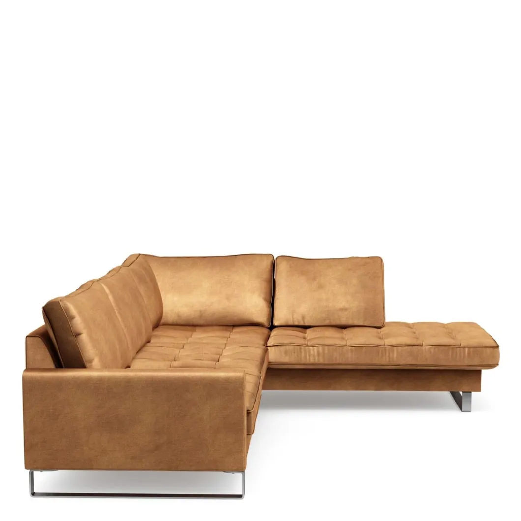 Chaise Longue Bank Rechts West Houston, Cognac