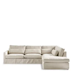 Chaise Longue Bank Rechts Brompton Cross, Flanders Flax