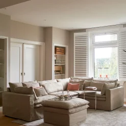 Continental Center, oxford weave, alaskan white