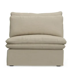 Continental Center, oxford weave, flanders flax