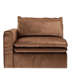 Continental Corner Left, velvet, chocolate