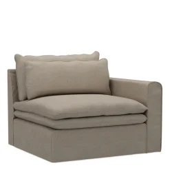 Continental Corner Right, oxford weave, anvers flax